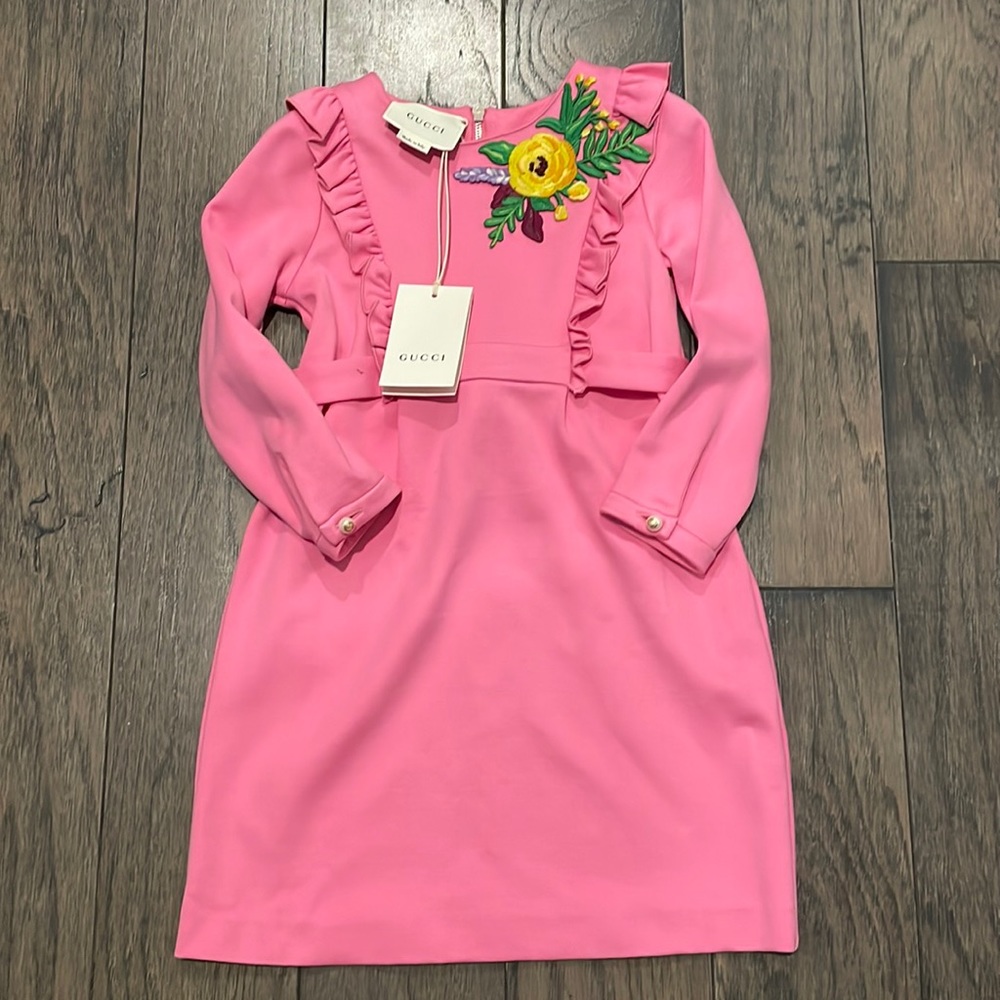 NWT Gucci girl toddler Dress with hanger